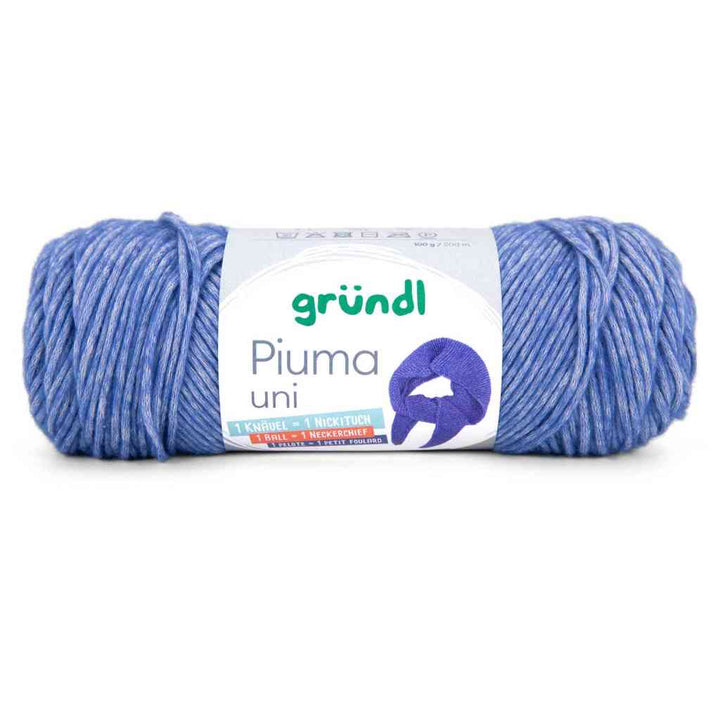 Gründl 15 -tintenblau Gründl Piuma Wolle Lieblingsgarn