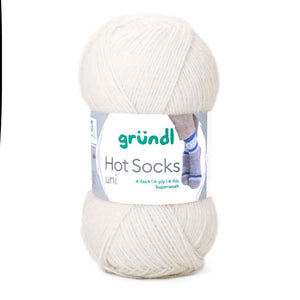 Gründl Hot Socks uni 50 Sockenwolle