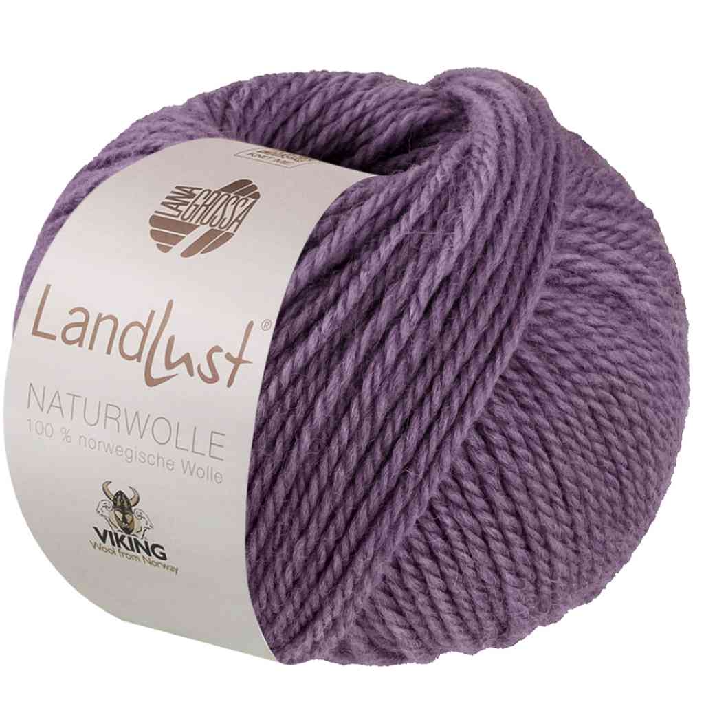 Lana Grossa 24 - Violett Lana Grossa Landlust Naturwolle Lieblingsgarn