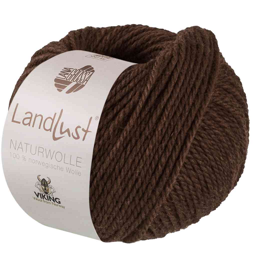Lana Grossa 27 - Mokka Lana Grossa Landlust Naturwolle Lieblingsgarn