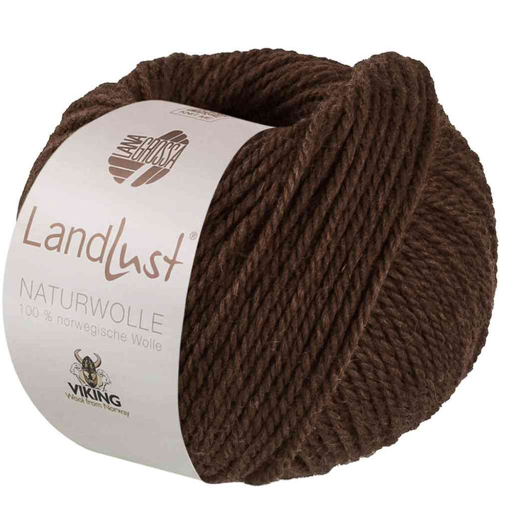 Lana Grossa 27 - Mokka Lana Grossa Landlust Naturwolle Lieblingsgarn