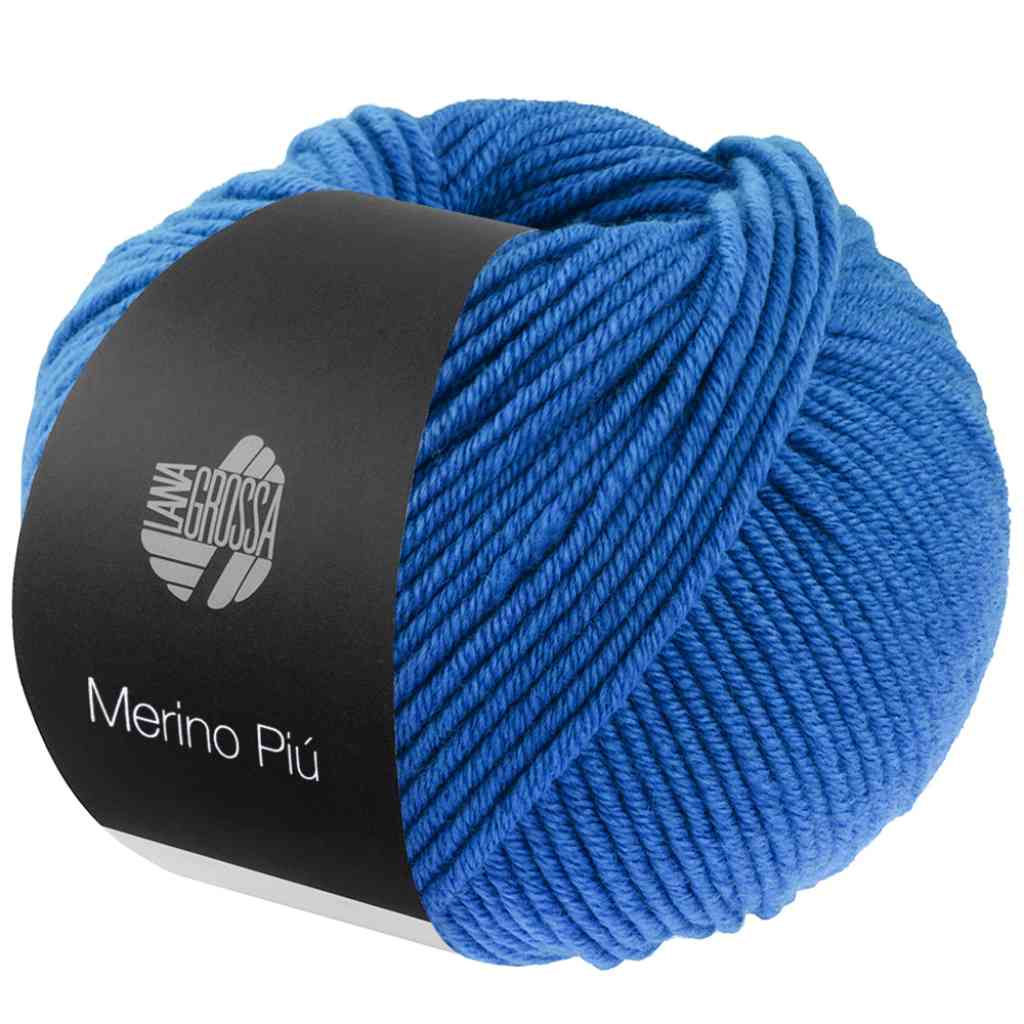Lana Grossa 8 - Blau Lana Grossa Merino Piú Lieblingsgarn