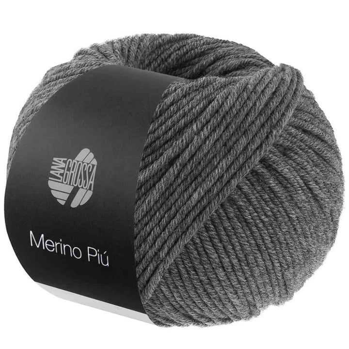 Lana Grossa 26 - Dunkelgrau Lana Grossa Merino Piú Lieblingsgarn