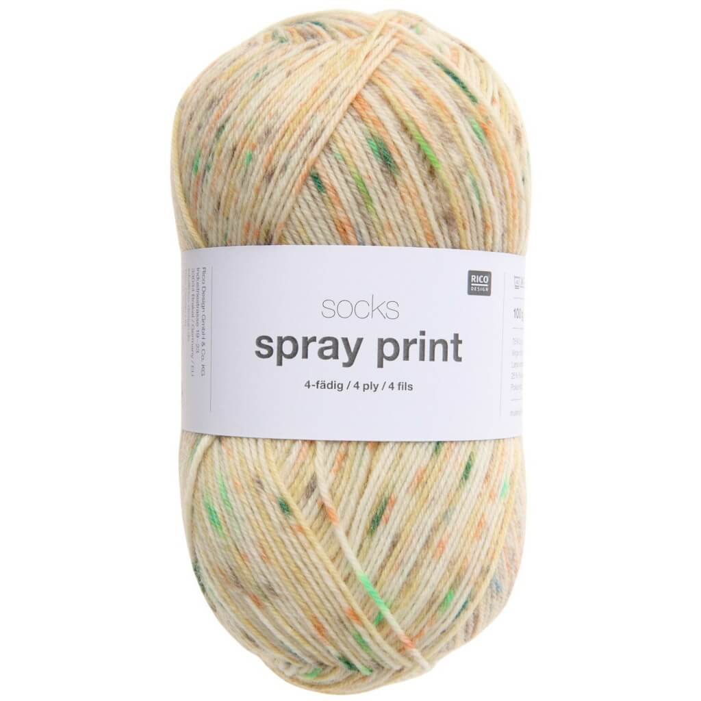 Rico Design Socks Spray Print