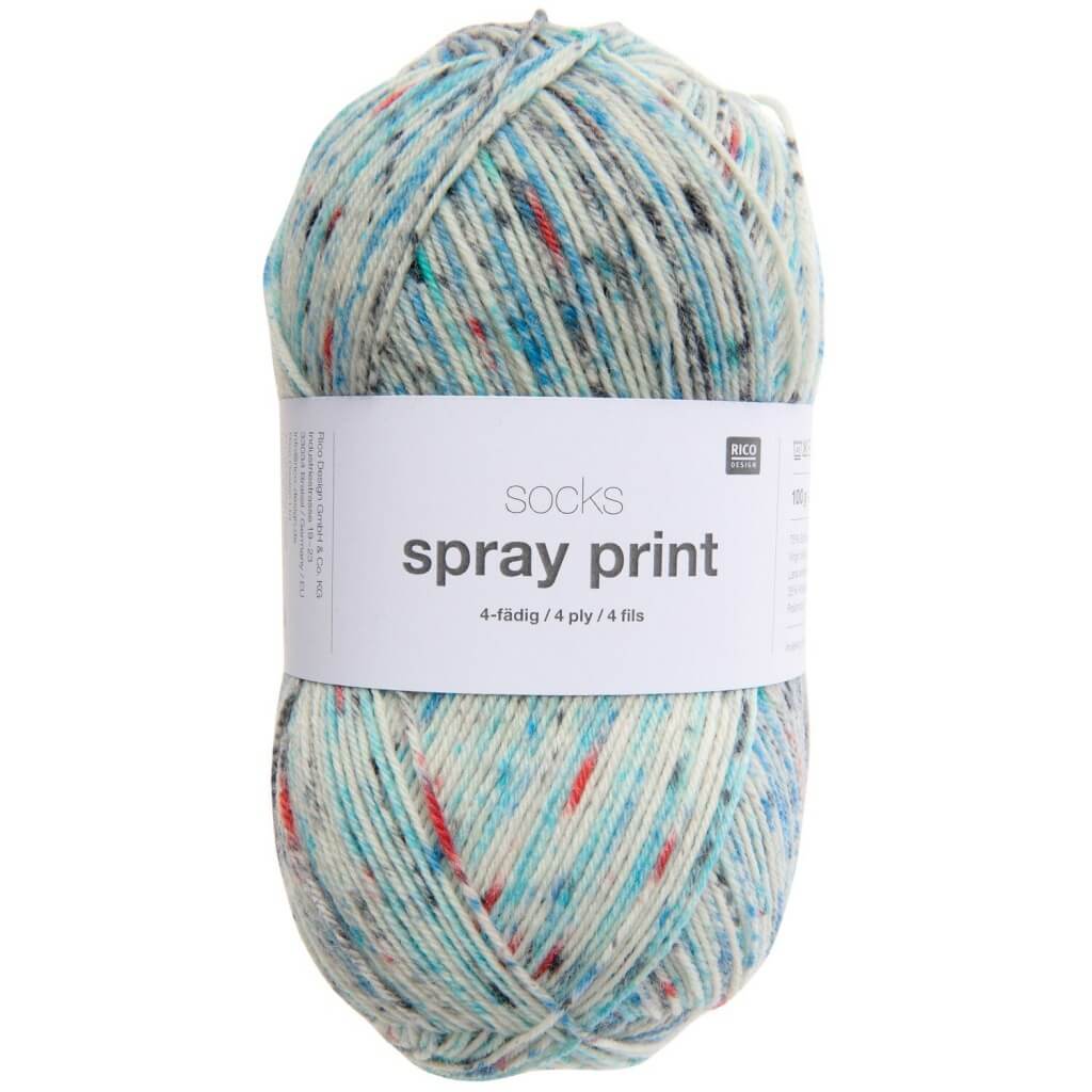 Rico Design Socks Spray Print