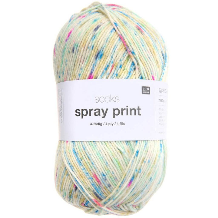 Rico Design Socks Spray Print