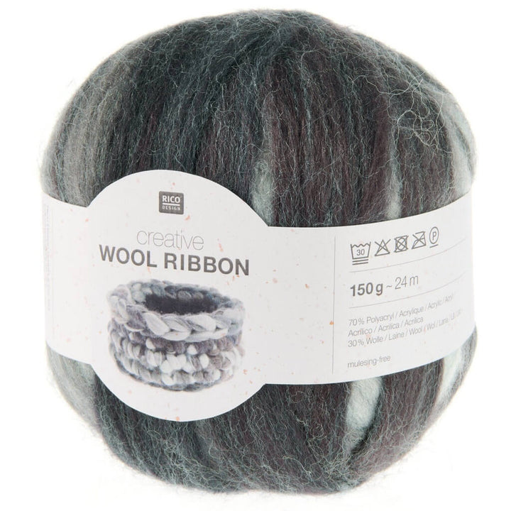 Rico Design 009 - rocks Rico Design Creative Wool Ribbon Lieblingsgarn