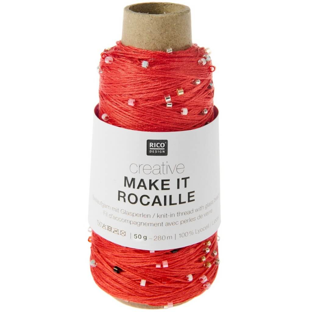 Rico Design 006 - rot multicolor Rico Design Creative Make It Rocaille Lieblingsgarn