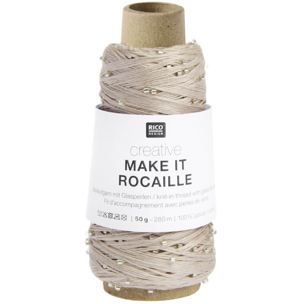 Rico Design 010 - sand Rico Design Creative Make It Rocaille Lieblingsgarn