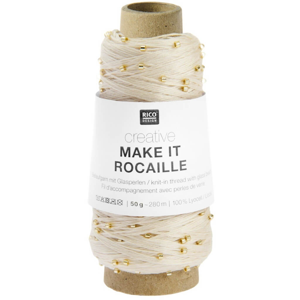 Rico Design 011 - creme Rico Design Creative Make It Rocaille Lieblingsgarn