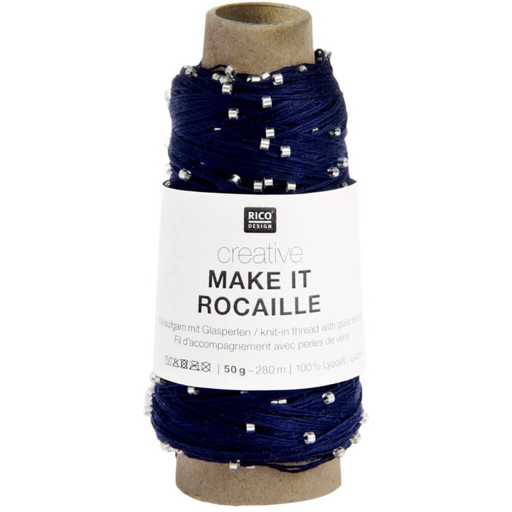 Rico Design 012 - marine Rico Design Creative Make It Rocaille Lieblingsgarn