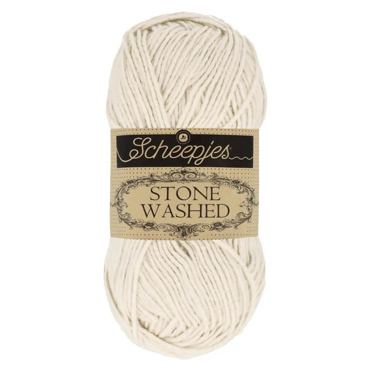 Scheepjes 801 Moon Stone Scheepjes Stone Washed Lieblingsgarn
