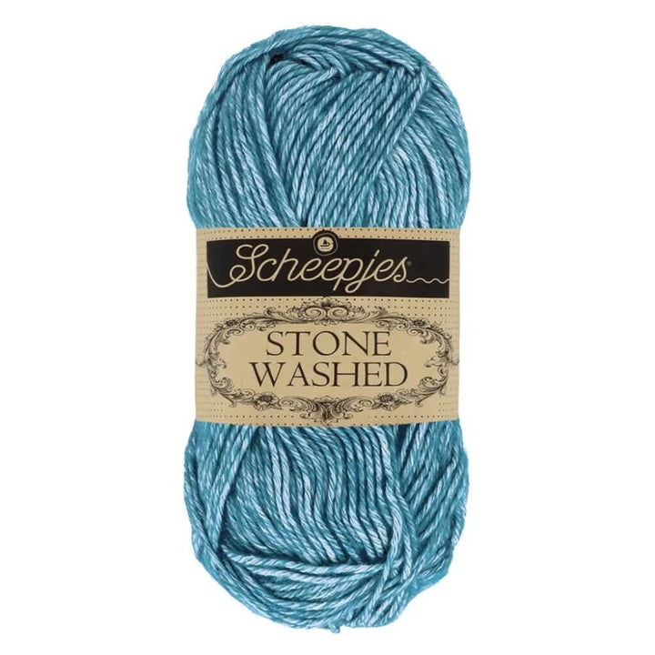 Scheepjes 805 Blue Apatite Scheepjes Stone Washed Lieblingsgarn