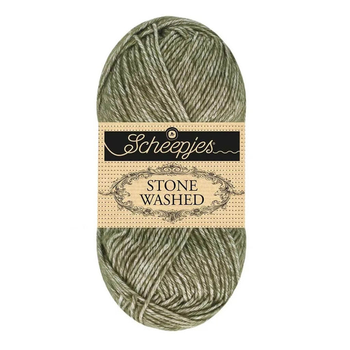 Scheepjes 851 Chlorite Green Scheepjes Stone Washed Lieblingsgarn