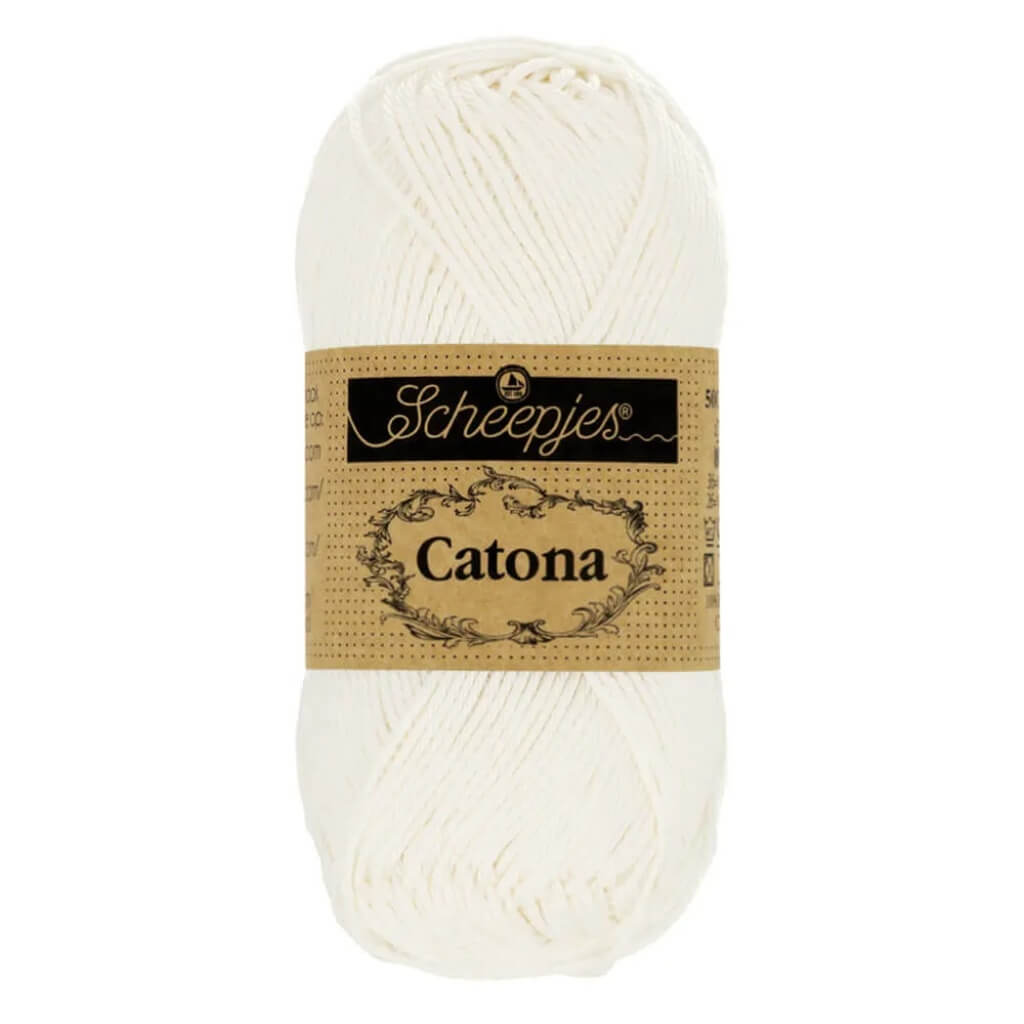 Scheepjes 105 Bridal White Scheepjes Catona Lieblingsgarn