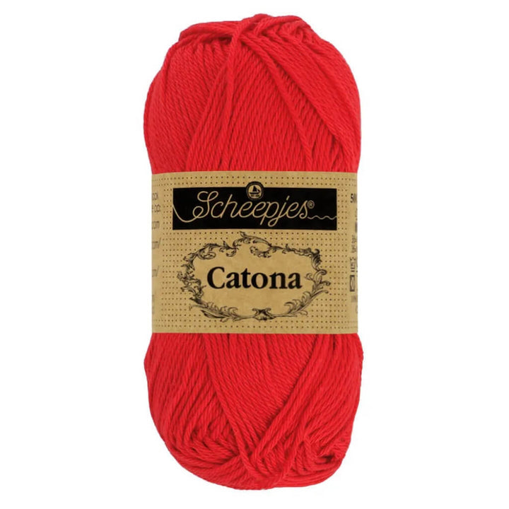 Scheepjes 115 Hot Red Scheepjes Catona Lieblingsgarn