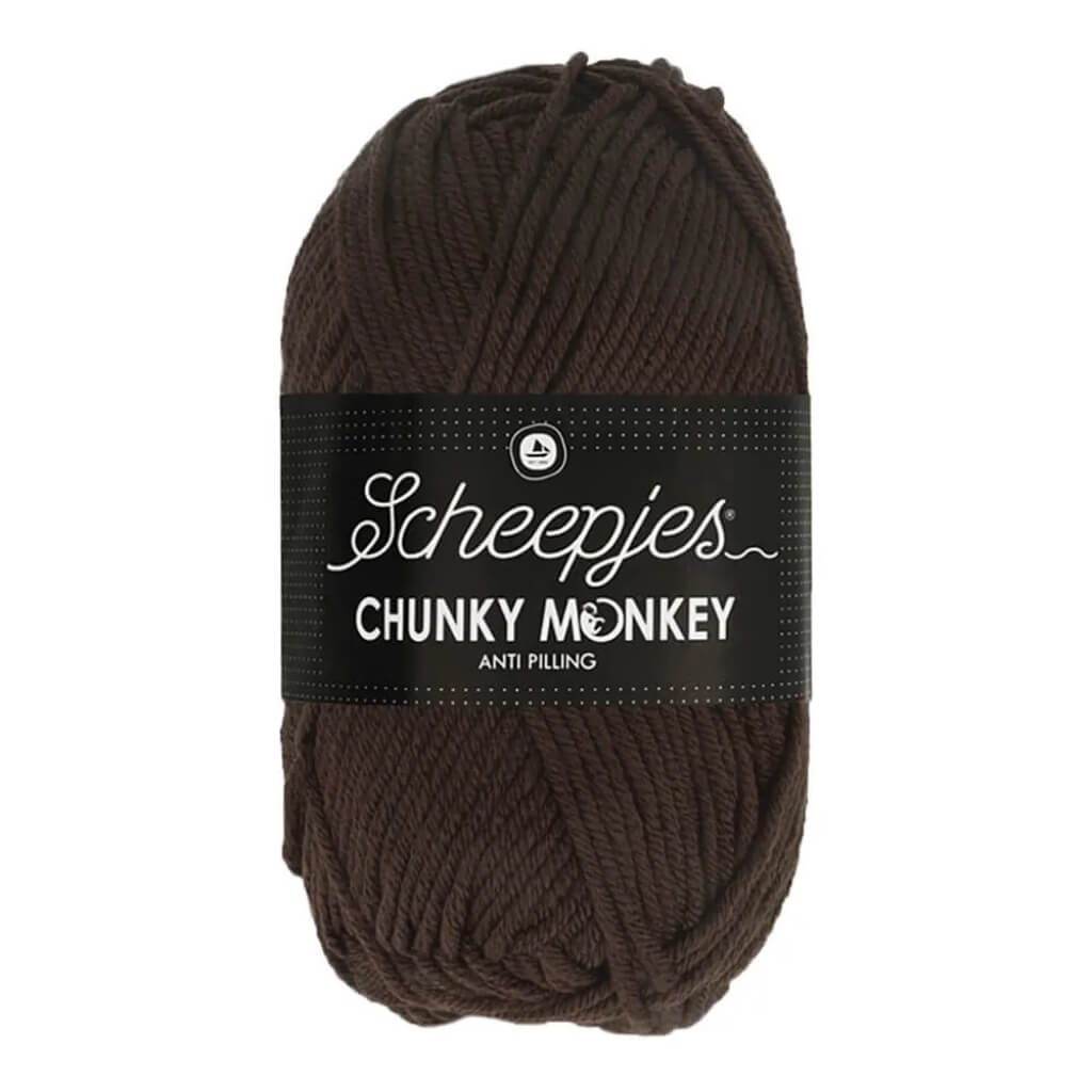 Scheepjes 1004 Chocolate Scheepjes Chunky Monkey Lieblingsgarn