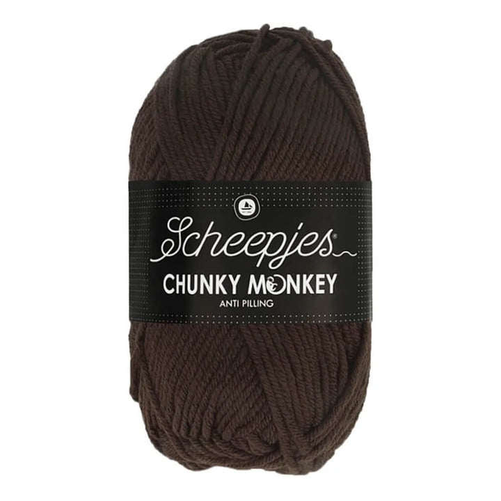 Scheepjes 1004 Chocolate Scheepjes Chunky Monkey Lieblingsgarn