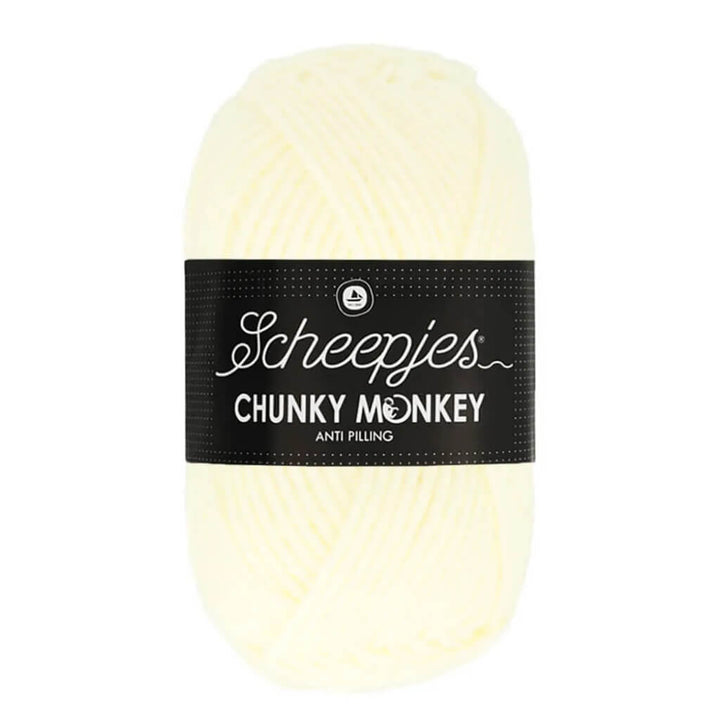 Scheepjes 1005 Cream Scheepjes Chunky Monkey Lieblingsgarn