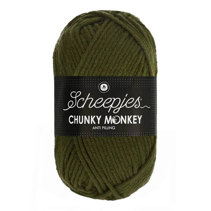Scheepjes 1027 Moss Green Scheepjes Chunky Monkey Lieblingsgarn