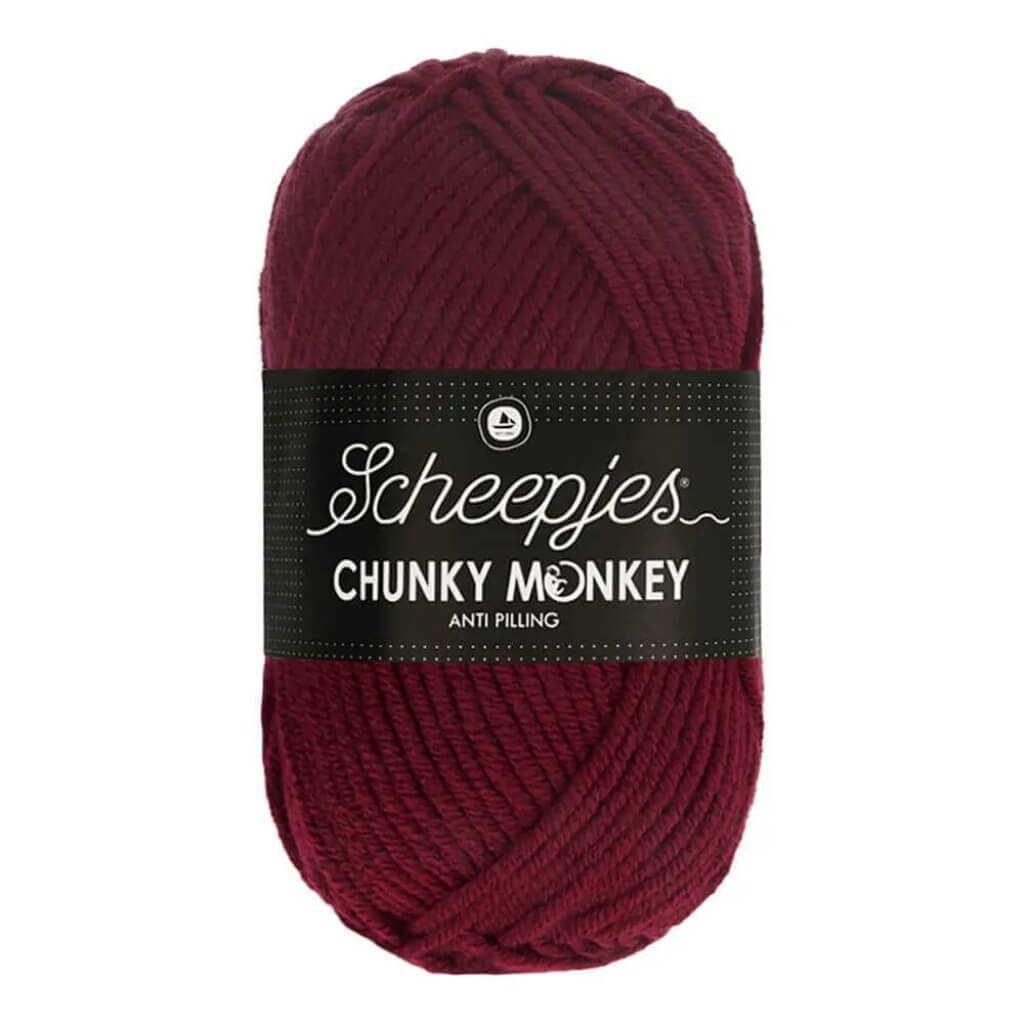 Scheepjes 1035 Maroon Scheepjes Chunky Monkey Lieblingsgarn