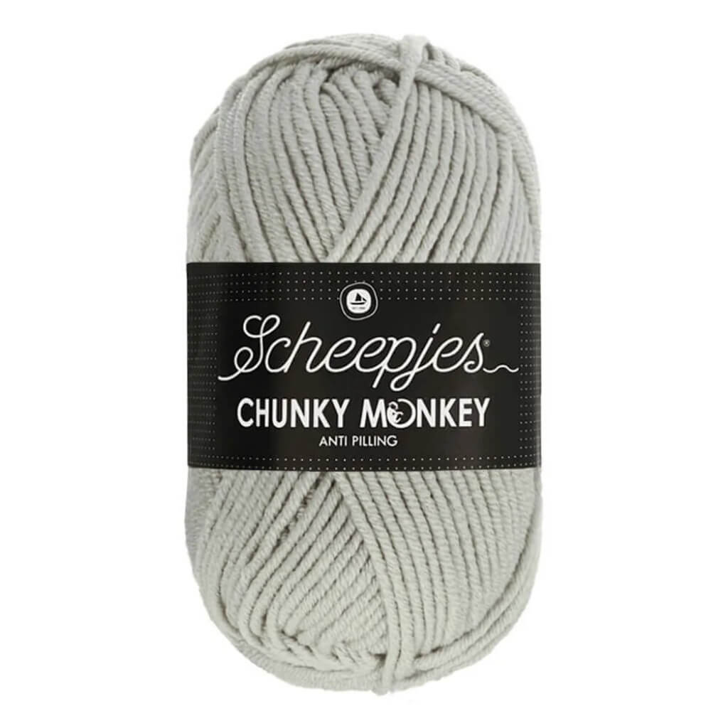 Scheepjes 1203 Pale Grey Scheepjes Chunky Monkey Lieblingsgarn