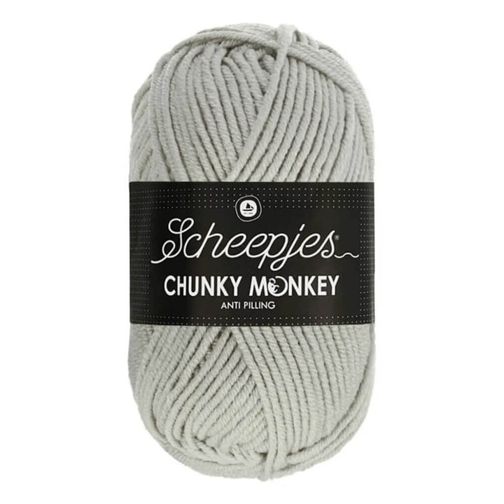 Scheepjes 1203 Pale Grey Scheepjes Chunky Monkey Lieblingsgarn