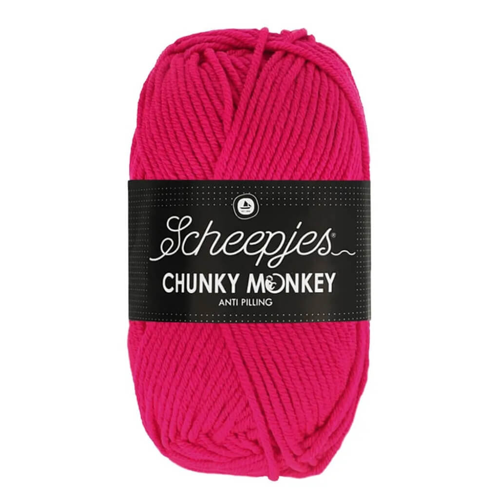 Scheepjes Chunky Monkey, Farbe 1435 Magenta – Synthetik bei Lieblingsgarn