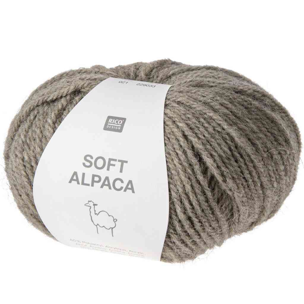 Rico Design 021 - taupe Rico Design Soft Alpaca Lieblingsgarn