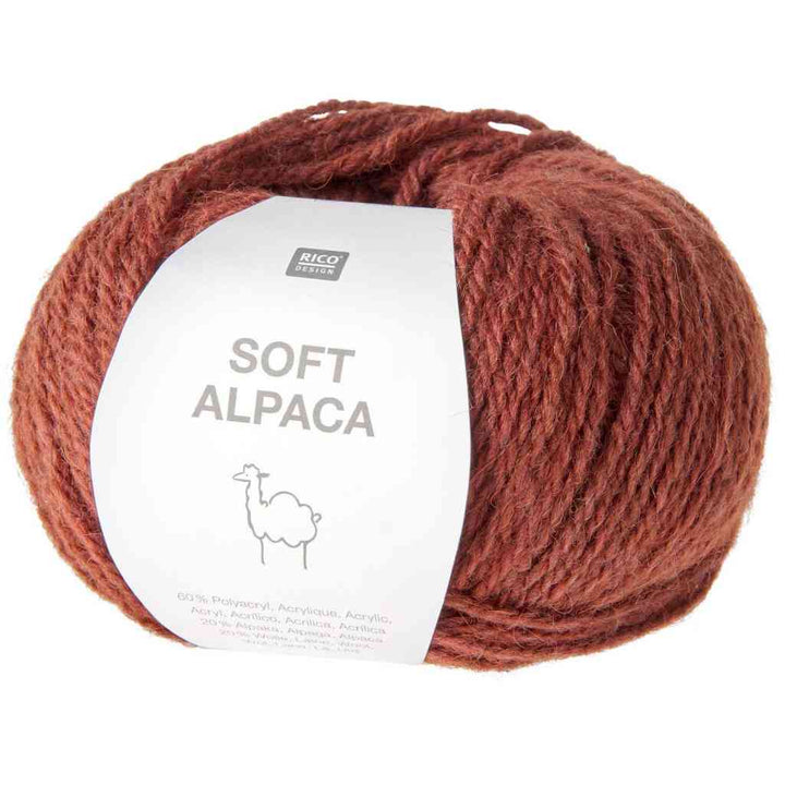 Rico Design 022 - weinrot Rico Design Soft Alpaca Lieblingsgarn