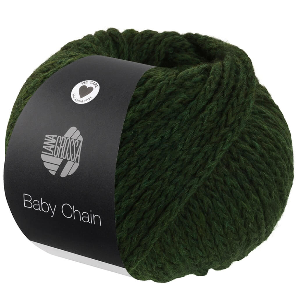 Lana Grossa 10 - Dunkelgrün Lana Grossa Baby Chain Lieblingsgarn