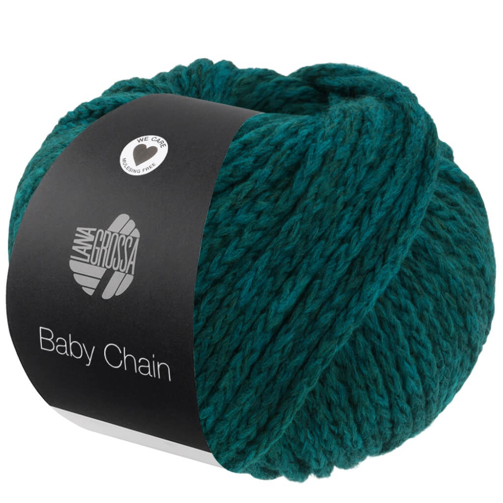 Lana Grossa 11 - Dunkelpetrol Lana Grossa Baby Chain Lieblingsgarn