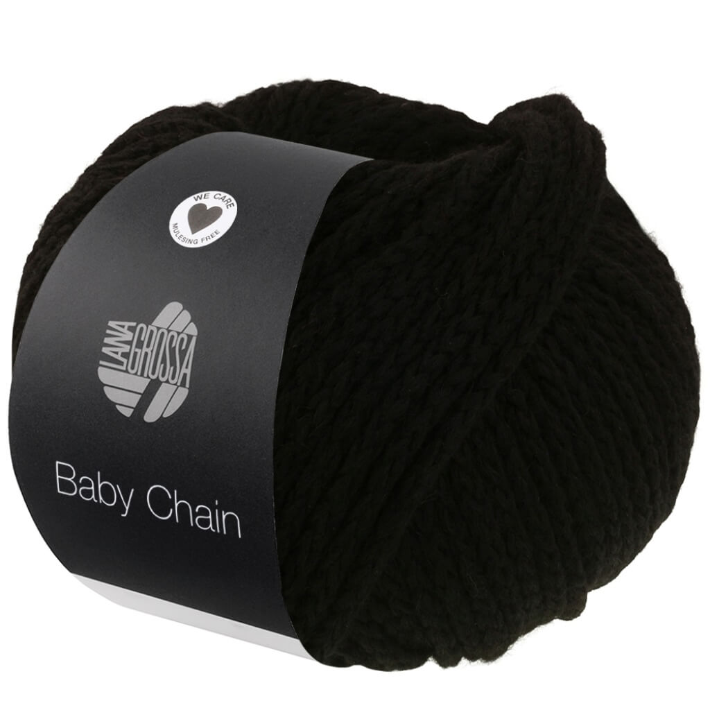 Lana Grossa 13 - Schwarz Lana Grossa Baby Chain Lieblingsgarn