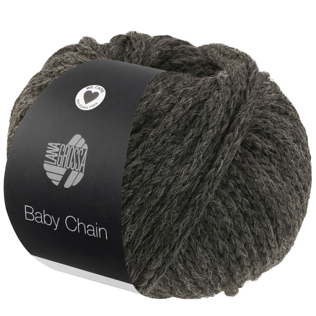 Lana Grossa 14 - Dunkelgrau Lana Grossa Baby Chain Lieblingsgarn