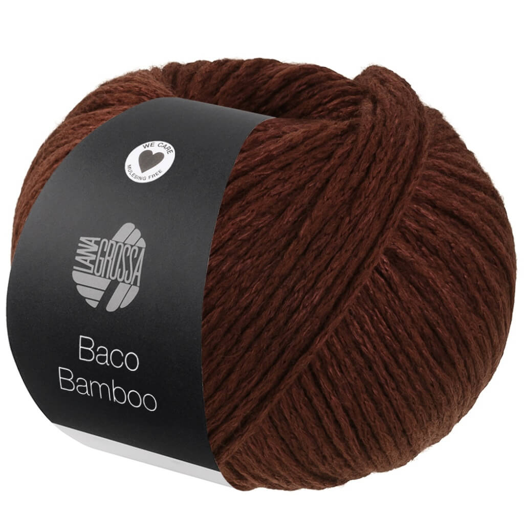 Lana Grossa 13 - Rotbraun Lana Grossa Baco Bamboo Lieblingsgarn