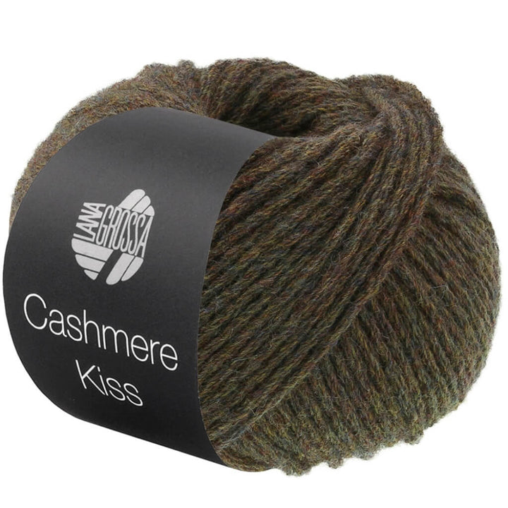 Lana Grossa 135 - Grünbraun Lana Grossa Cashmere Kiss Lieblingsgarn