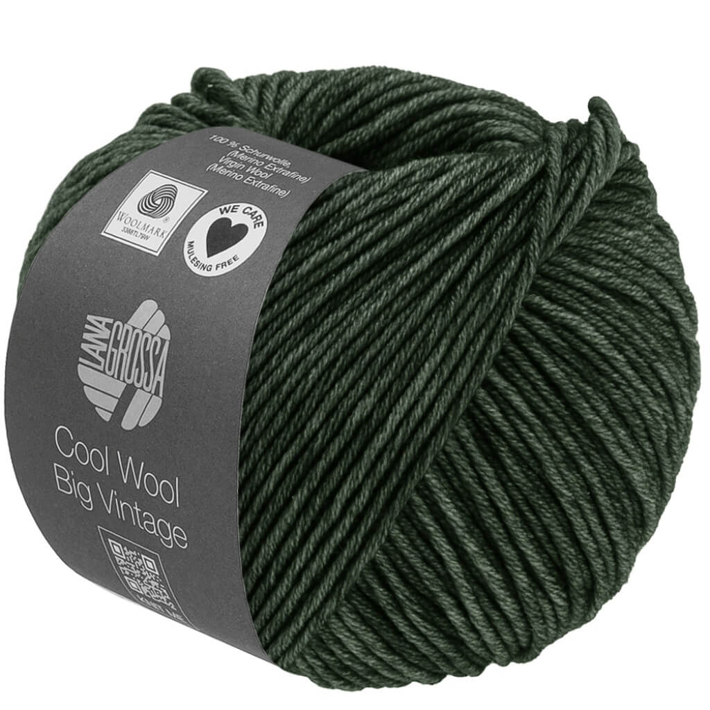 Lana Grossa 7197 - Waldgrün Lana Grossa Cool Wool Big Vintage Lieblingsgarn