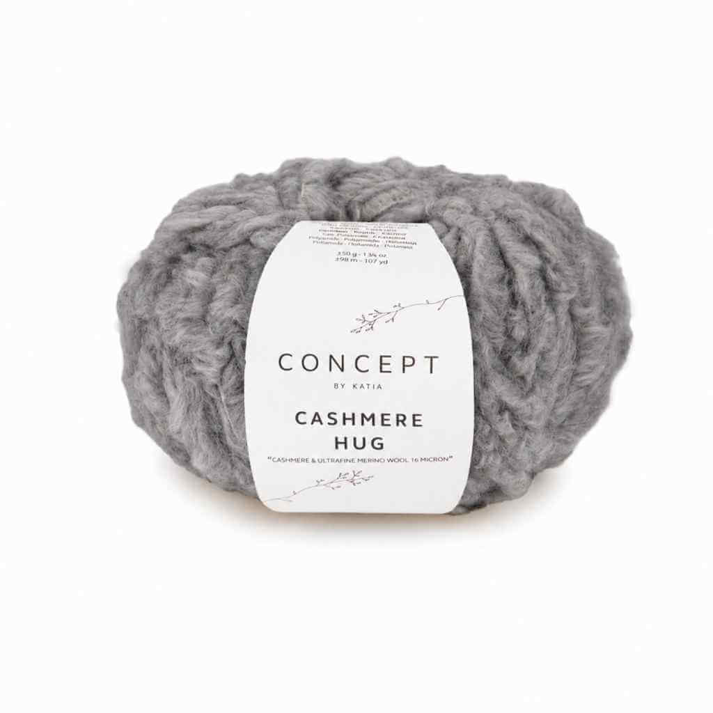 Katia 062 - Dunkelgrau Katia Cashmere Hug Wolle Lieblingsgarn
