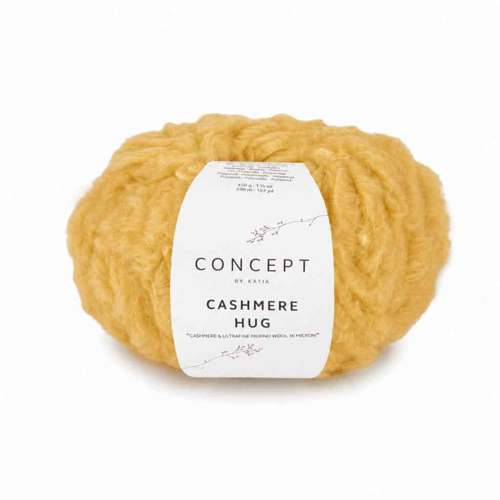 Katia 069 - Ocker Katia Cashmere Hug Wolle Lieblingsgarn