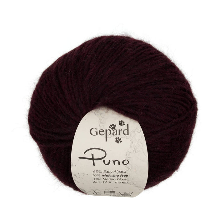 Gepard 482 – Wine Red Gepard Puno Lieblingsgarn
