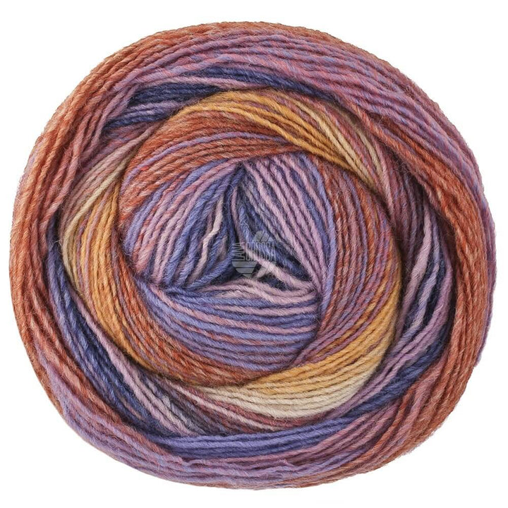 Lana Grossa 621 - Mauve/Flieder/Blau/Dunkelblau/Rosenholz/ Beige/Ocker/Nougat/Braun/Blaugrau/Hell-/Dunkelgrau Lana Grossa Gomitolo Modo Lieblingsgarn