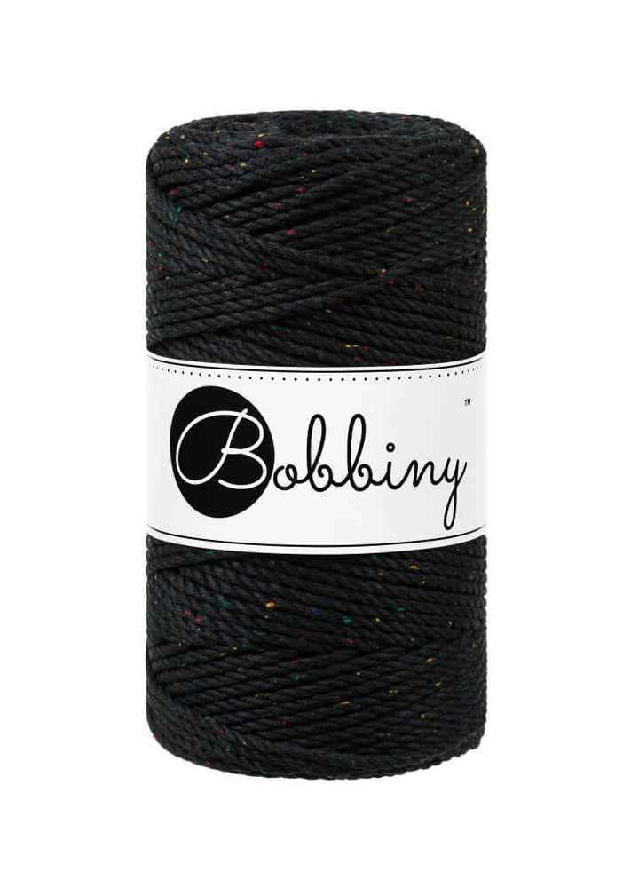 Bobbiny Midnight Dust Bobbiny Makramee Garn 3mm gedreht Lieblingsgarn