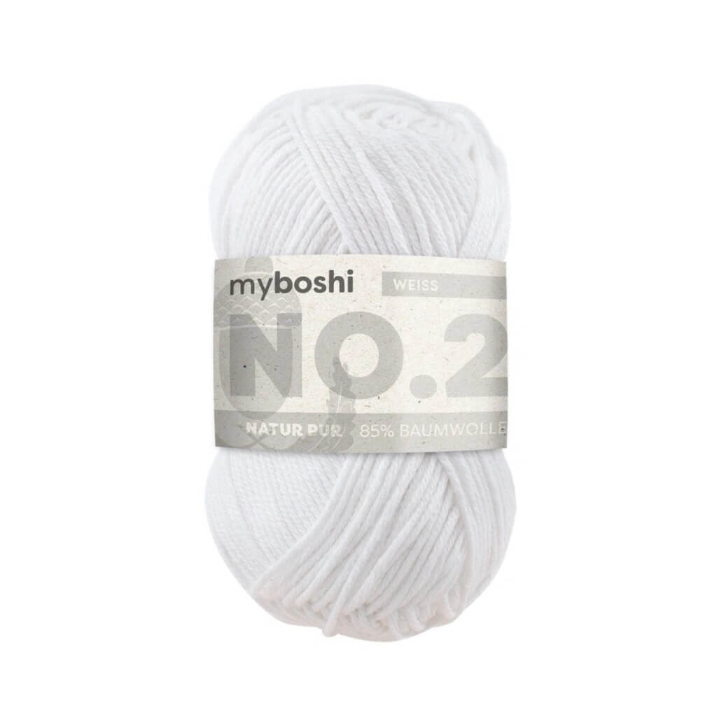 myBoshi Weiß myboshi No.2 Lieblingsgarn