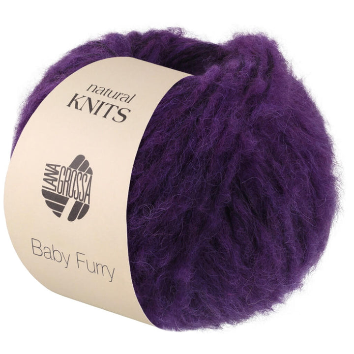 Lana Grossa 3 - Dunkelviolett Lana Grossa Baby Furry Lieblingsgarn