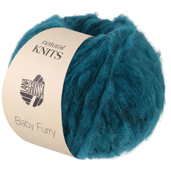 Lana Grossa 7 - Dunkelpetrol Lana Grossa Baby Furry Lieblingsgarn