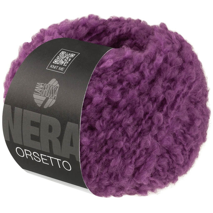 Lana Grossa 20 - Pflaumenblau Lana Grossa Orsetto Lieblingsgarn