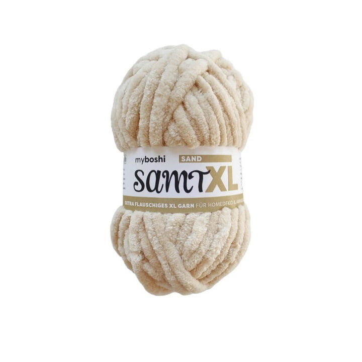 myBoshi Sand myboshi Samt XL Lieblingsgarn