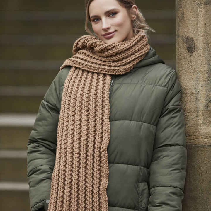 Rowan Big Wool Chunky Schal - Rowan Quick Knits Lieblingsgarn