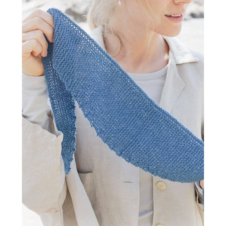 Drops Design Pattern Blueberry Hill Scarf Strickset - Drops (PDF) Lieblingsgarn