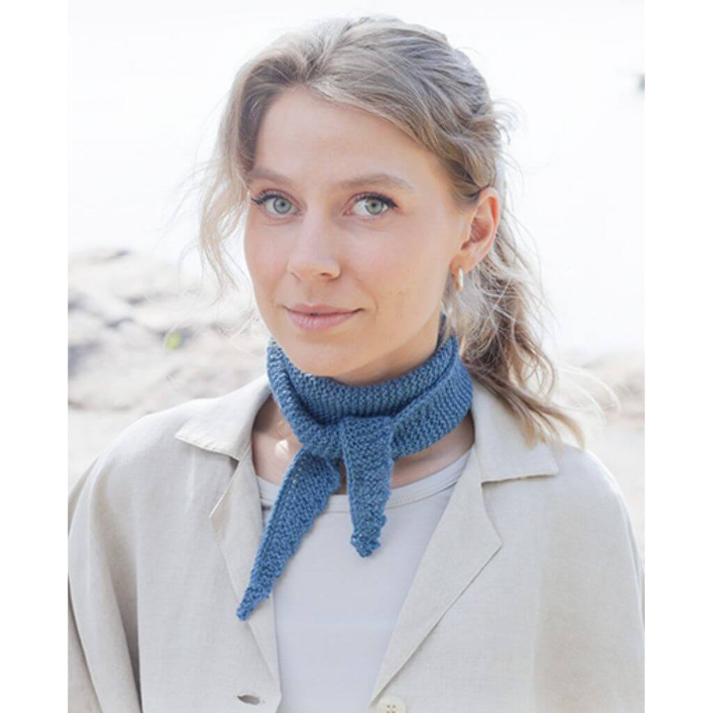 Drops Design Pattern Blueberry Hill Scarf Strickset - Drops (PDF) Lieblingsgarn
